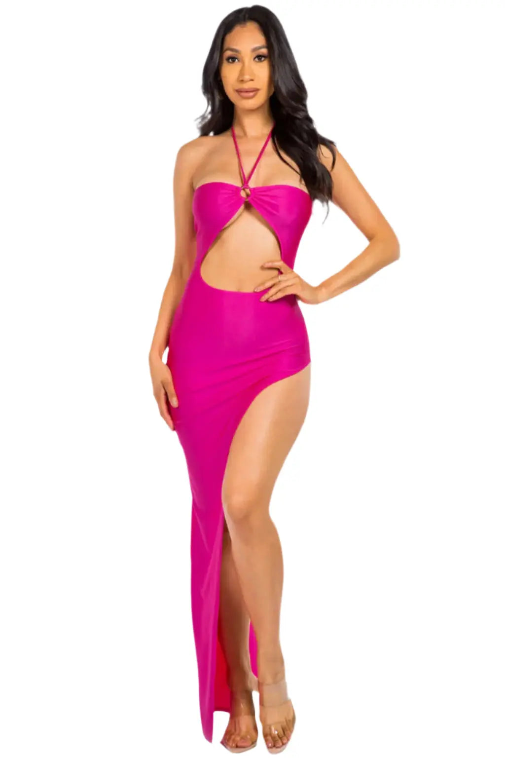 Sultry Summer O Ring Slits Maxi Dress - Epicplacess