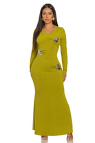 Sia Knit Hardware Maxi Dress - Epicplacess