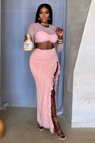 Arabella Hollow Maxi Dress party