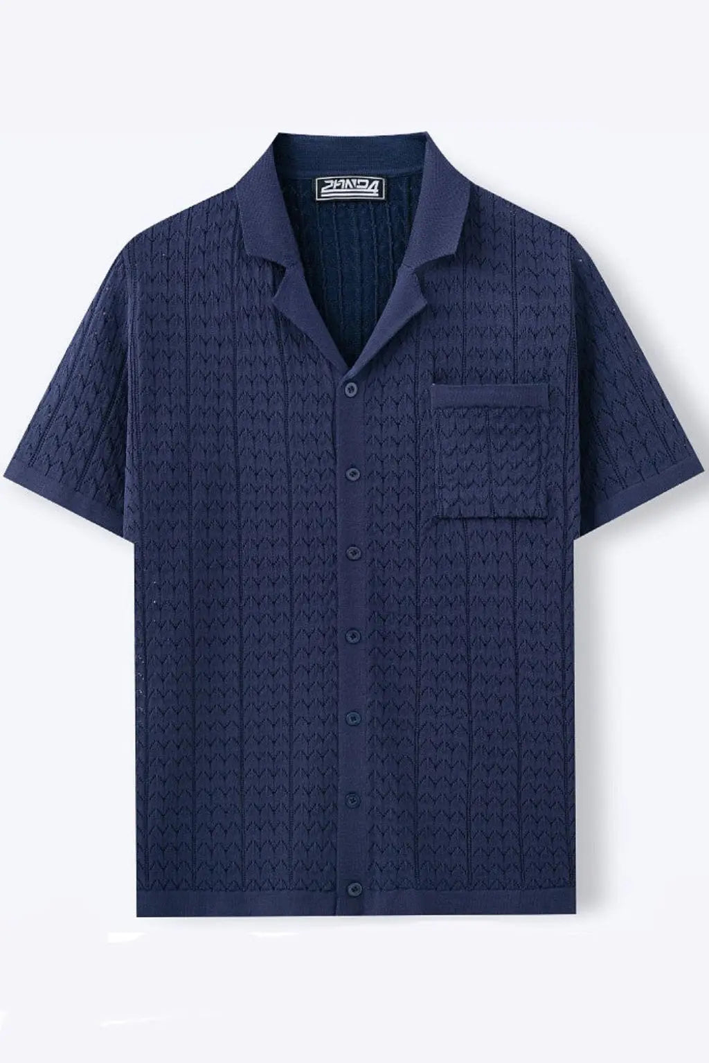 Hard Cuban Collar Button Down Shirt - Epicplacess