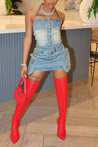 Cassie Denim Mini Skirts Set - Epicplacess