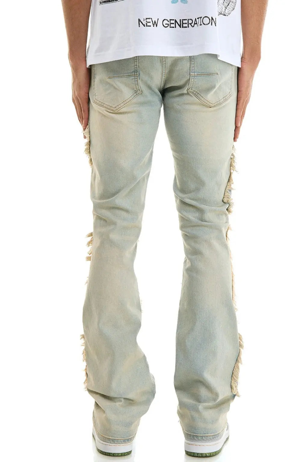 Get With Me Flare Stacked Skinny Jeans - Epicplacess