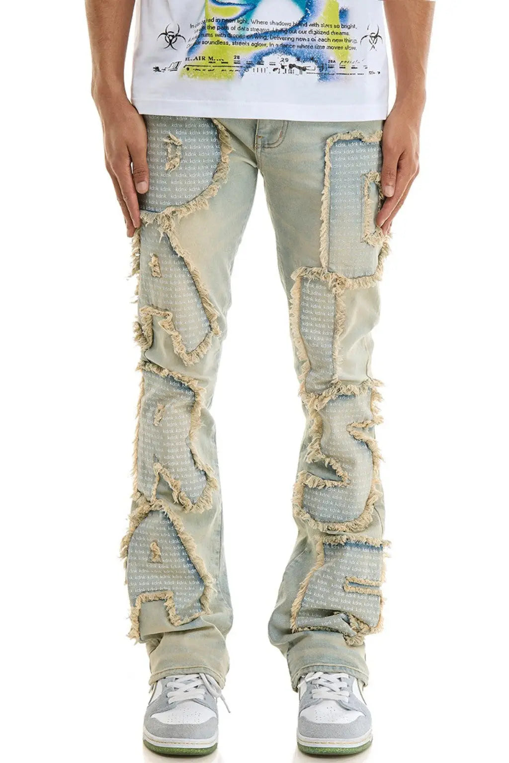 Get With Me Flare Stacked Skinny Jeans - Epicplacess