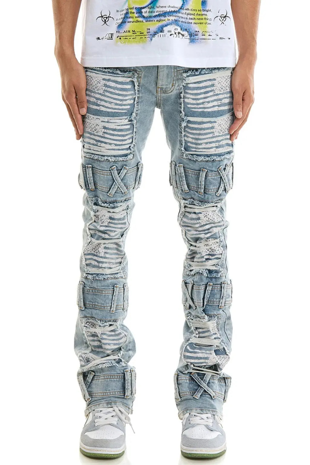 Fab Flag Window Revend Skinny Jeans - Epicplacess