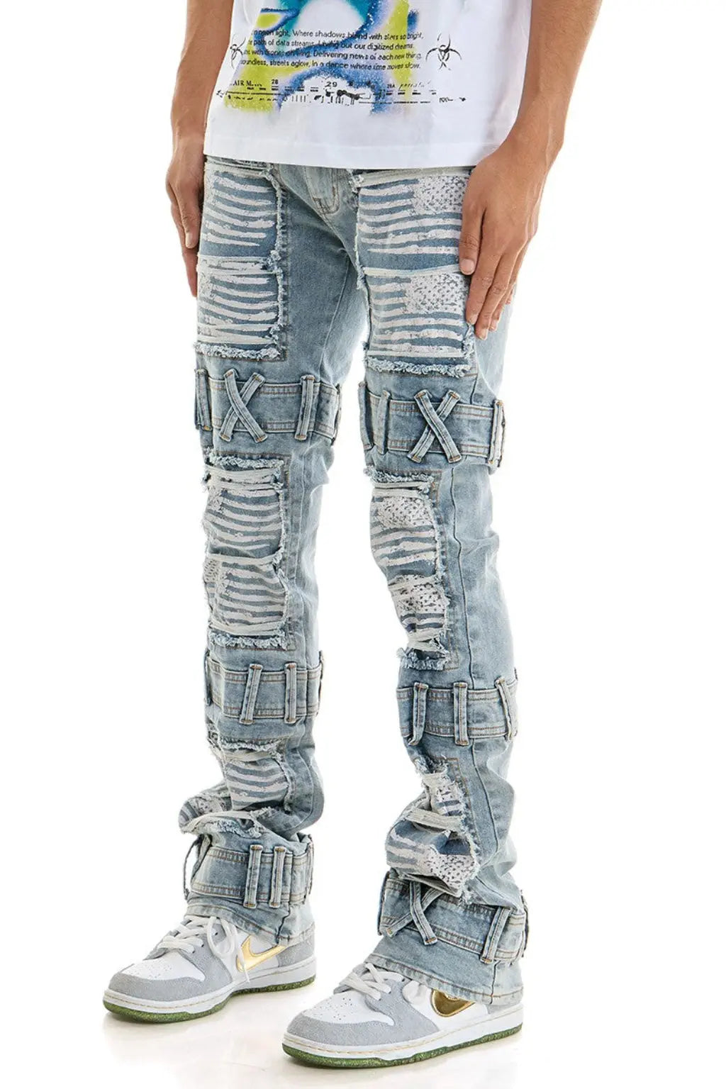 Fab Flag Window Revend Skinny Jeans - Epicplacess