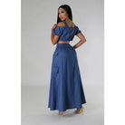 Night Angel skirt set detail - Epicplacess