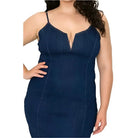 Dreams plus size denim mini dress - Epicplacess