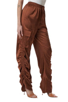 Smoke Show Satin Cargo Pants - Epicplacess