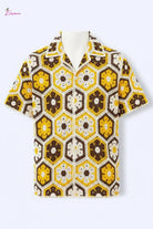 Open-knit shirt outfit view - Epicplacess