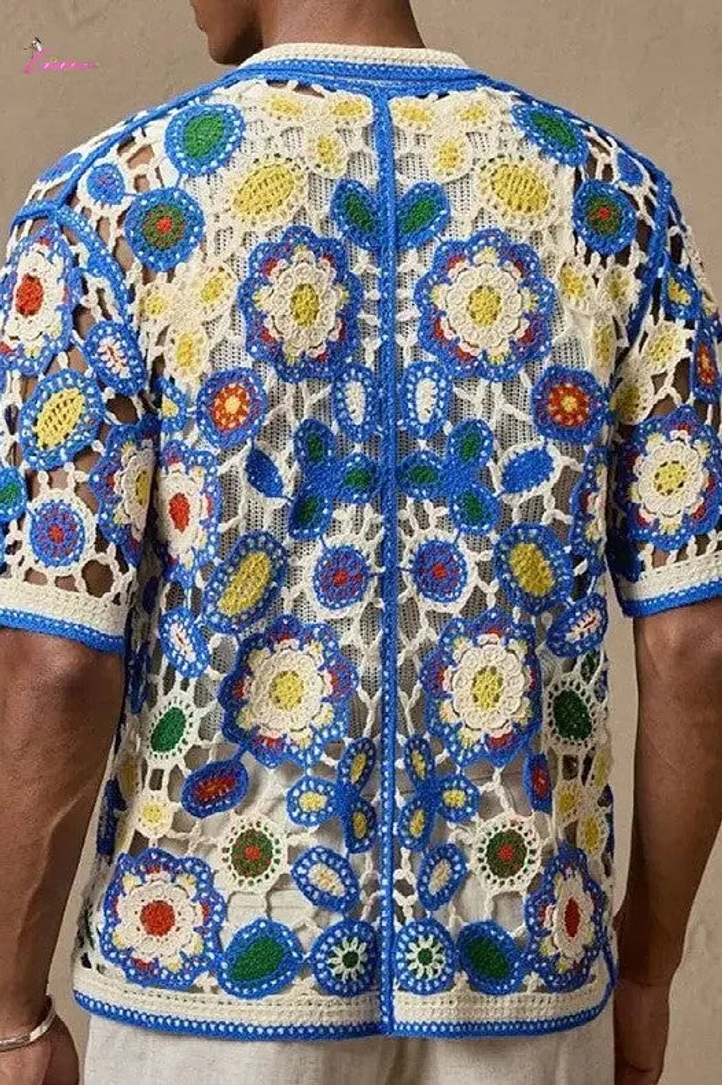 Crochet shirt front view - Epicplacess