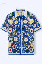 Cobalt shirt outfit view - Epicplacess