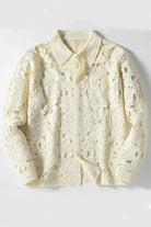 Ivory lace shirt detail - Epicplacess