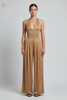 Wide-leg jumpsuit side view - Epicplacess