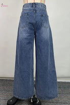 Wide-leg jeans detail - Epicplacess