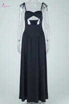 Black and white dress outfit view - Epicplacess