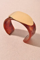 Women's Modern Muse Two-Tone Sculptural Cuff Bracelet