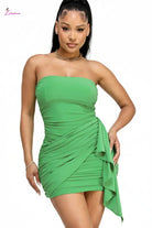 Naomi Embellished Strapless Bodycon Mini Dress - Epicplacess