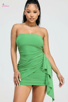 Naomi Embellished Strapless Bodycon Mini Dress - Epicplacess