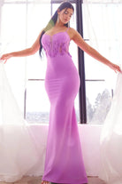 Bead On Flower Embellished Gown Maxi Dress - Epicplacess