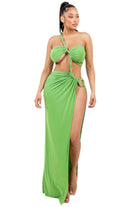 It's Called Elegance Maxi Dress TWISTED CUT OUT - Epicplacess