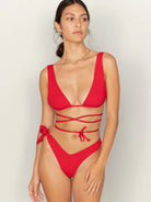 Time To Touch Be Hot 2 Piece Bikini bikini Epicplacess XS Red 