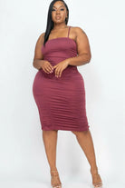 Elle Mesh Midi Dress-Green Dress Epicplacess   