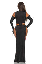 Rock My World Gala Gown Maxi Dress - Black - Epicplacess