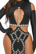Rock My World Gala Gown Maxi Dress - Black - Epicplacess