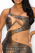 Showing Him I Got It Sequin Mini Dress - Black - Epicplacess