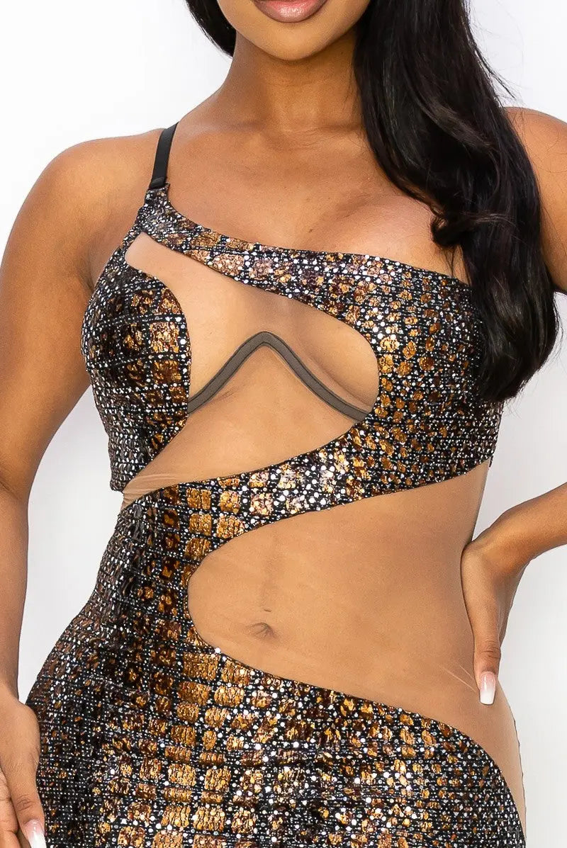 Showing Him I Got It Sequin Mini Dress - Black - Epicplacess