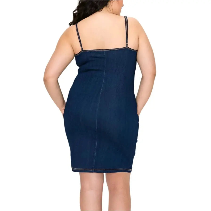 Dreams Women's Denim Mini Dress Dress Epicplacess   