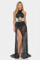 Mirror Off Mesh Maxi Dress Dress Epicplacess   