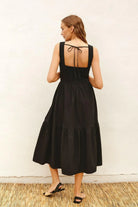 O Ring Cutout Halter Maxi Dress - Green Dress Epicplacess   