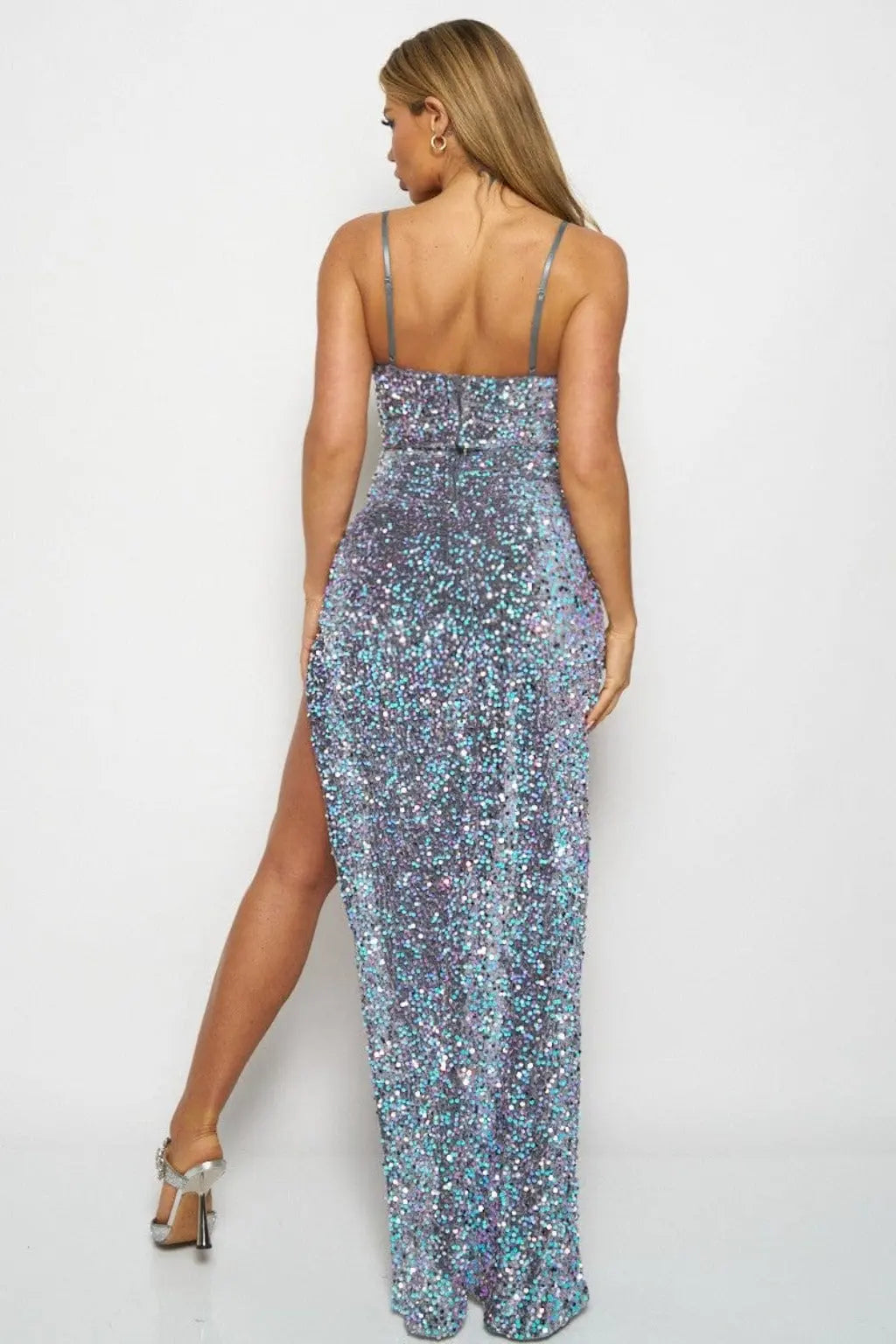 Keep Your Shine Sequin Maxi Dress Dress Epicplacess   