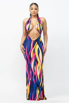 Heart My Satin Maxi Dress-Multi Dress Epicplacess S Multi 