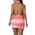 Beauty Halter Secrets Mini Dress - Pink Dress Epicplacess M Pink 