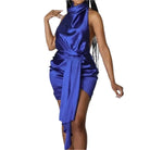 Beauty Halter Secrets Mini Dress - Pink Dress Epicplacess S Blue 