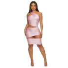 Brinley One Shoulder Midi Dress - Pink Dress Epicplacess   