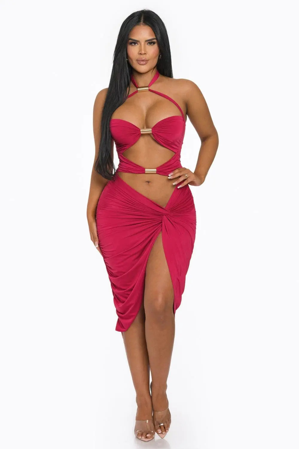 Slay The Day Micro Midi Dress Dress Epicplacess   