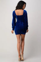 Gabriella Ring Out Mini Dress-Red/Blue Dress Epicplacess   