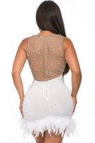 Miss Ann Floral Mini Dress - White Dress Epicplacess   