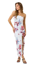 Queen Night Satin Floral Print Maxi Dress Dress Epicplacess   