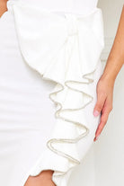 Reena Embellished Bandage Trim Maxi Dress Dress Epicplacess   