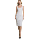 Breeze Britany Denim Midi Dress Dress Epicplacess White S 