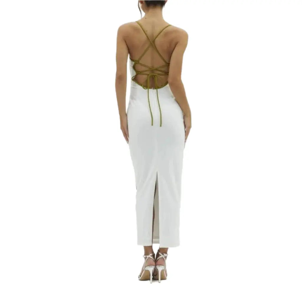 All Eyes on Me Maxi Dress Dress Epicplacess M White 