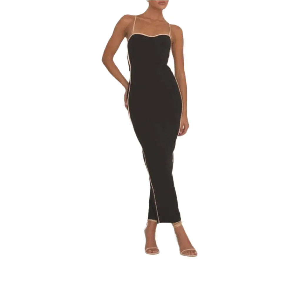 All Eyes on Me Maxi Dress Dress Epicplacess XS Black 