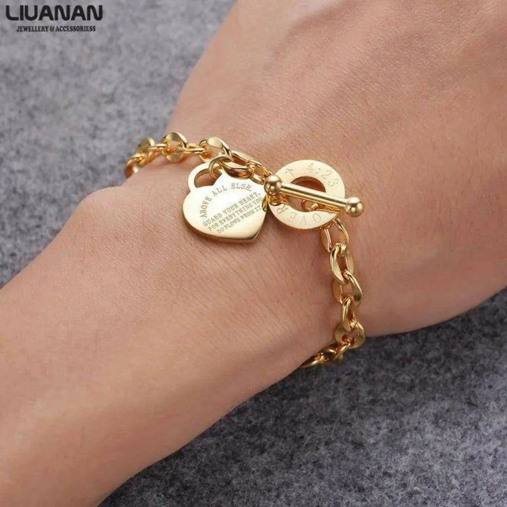 Eternal Love Rose Gold Bracelet Bracelet Epicplacess   