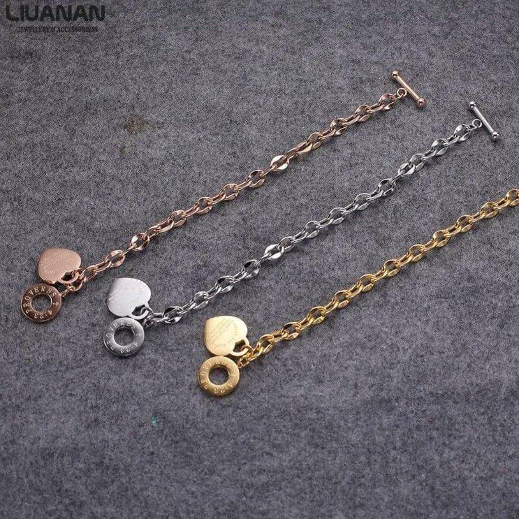 Eternal Love Rose Gold Bracelet Bracelet Epicplacess   
