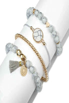 Pineapple Love 4 Layered Sets Bracelets