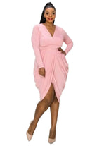 Cherish Every Moment MiDi Dress Dress Epicplacess 1X Pink 